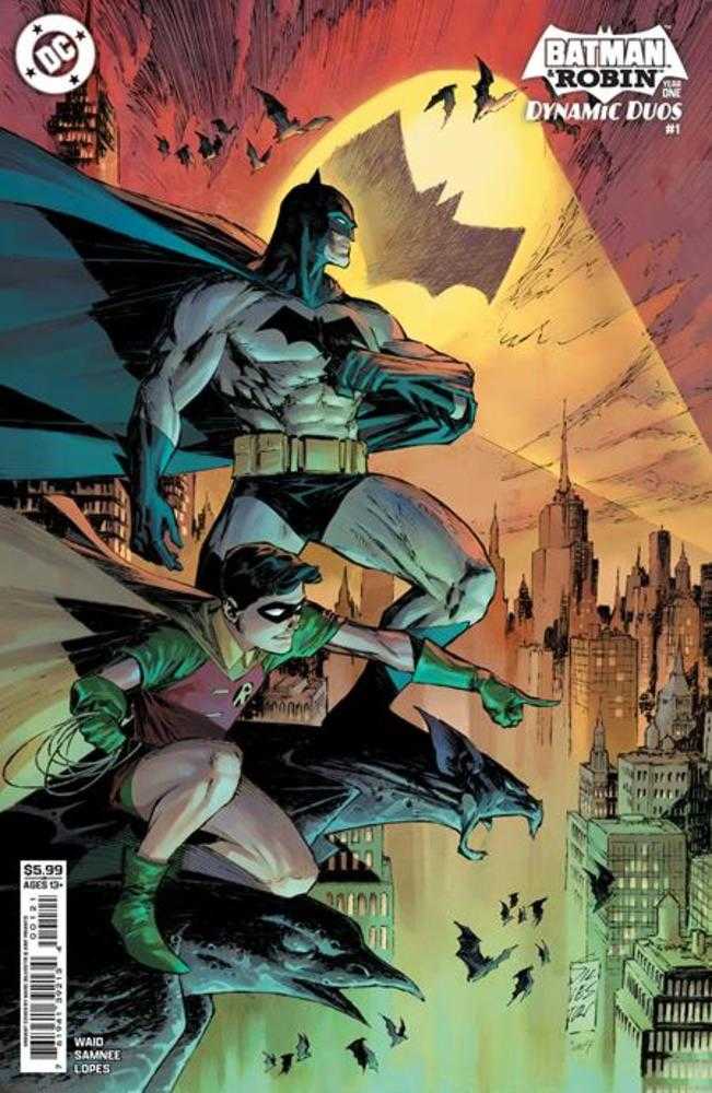 Batman & Robin Year One Dynamic Duos #1 (Of 12) Cover B Marc Silvestri Card Stock Variant | L.A. Mood Comics and Games