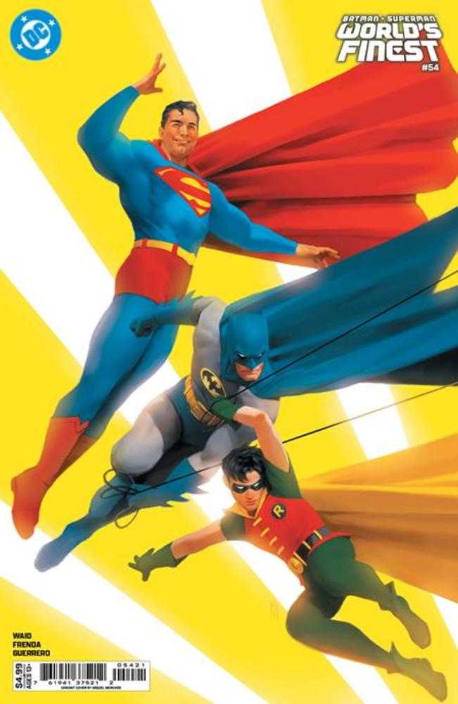 Batman Superman Worlds Finest #54 Cover B Miguel Mercado Card Stock Variant | L.A. Mood Comics and Games