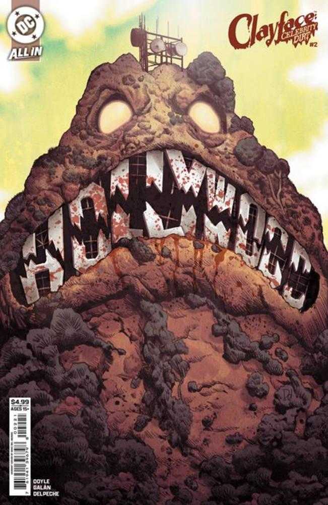 Clayface Celebrity Dirt #2 (Of 6) Cover B Mike Del Mundo Card Stock Variant | L.A. Mood Comics and Games