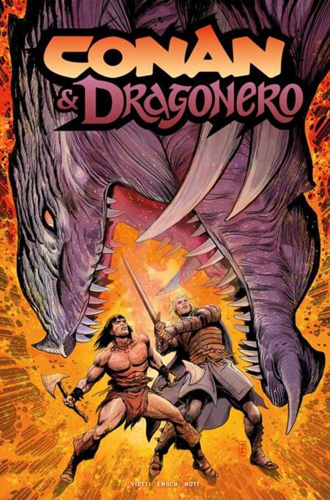 Conan And Dragonero #4 (Of 7) Cover A Patch Zircher (Mature) | L.A. Mood Comics and Games
