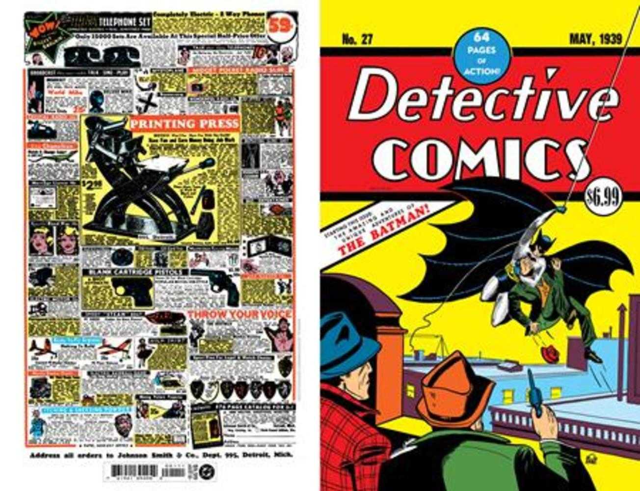 Detective Comics #27 Facsimile Edition Cover A Bob Kane (2026) | L.A. Mood Comics and Games