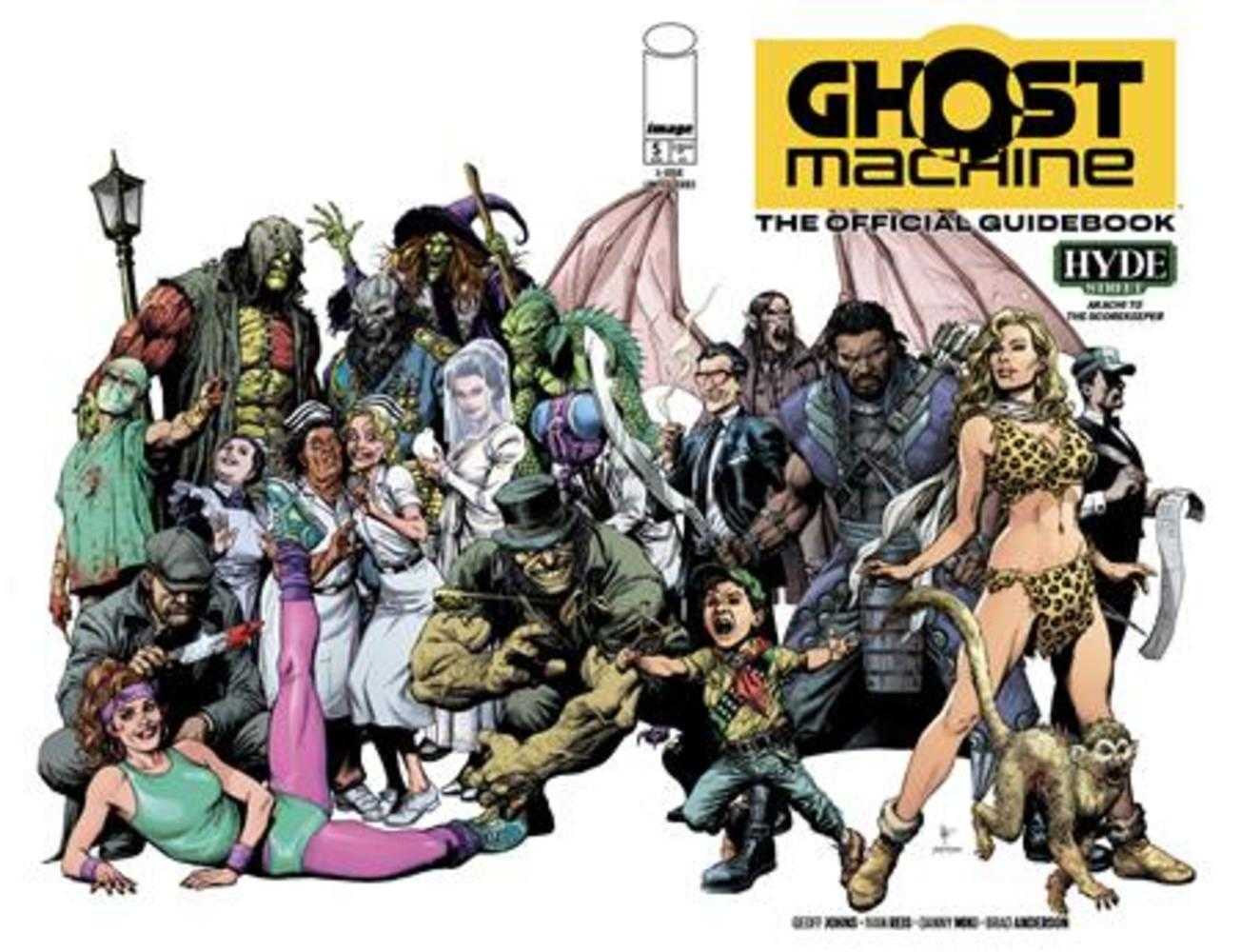 Ghost Machine The Official Guidebook #5 (Of 5) Cover A Gary Frank & Brad Anderson Wraparound | L.A. Mood Comics and Games