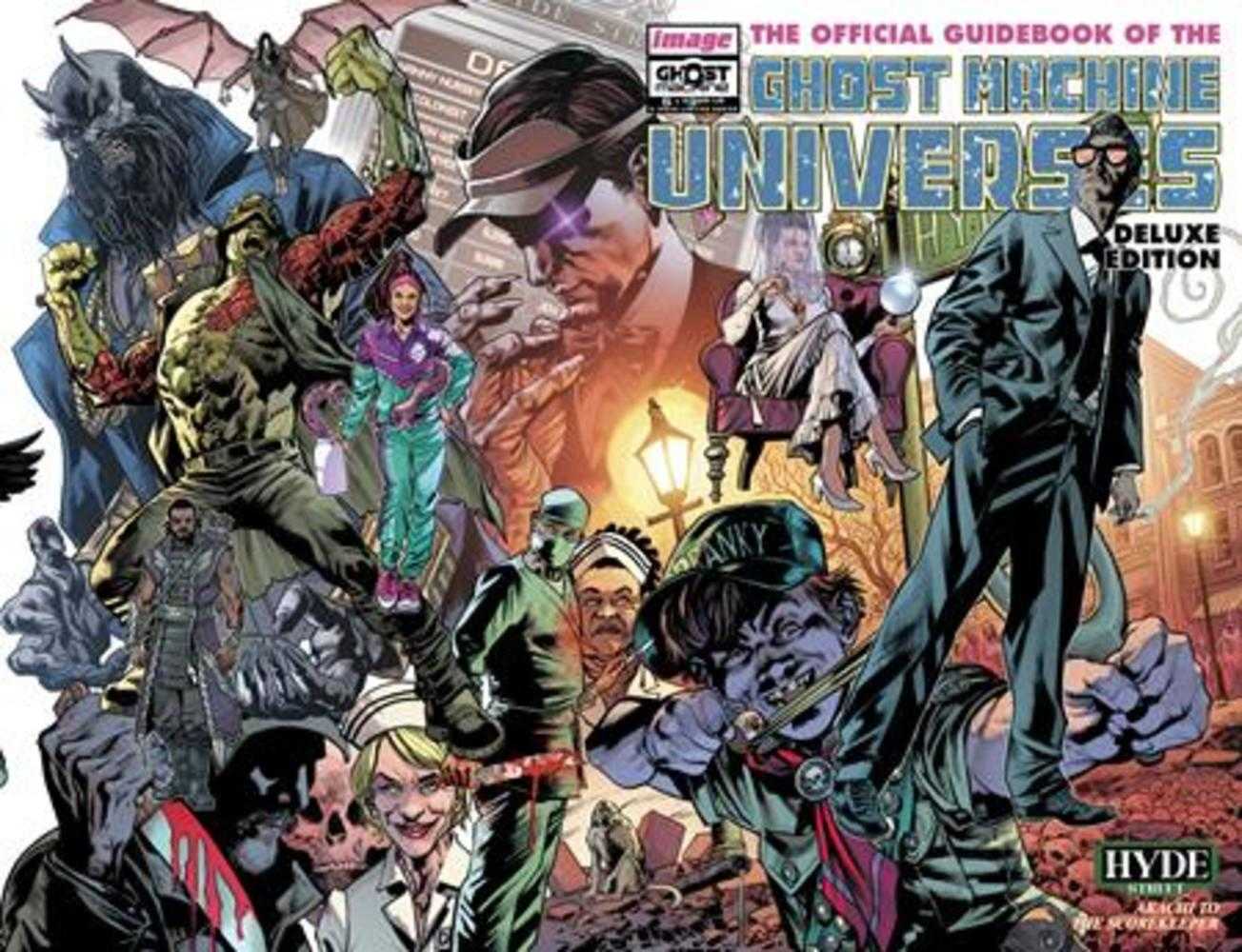 Ghost Machine The Official Guidebook #5 (Of 5) Cover B Bryan Hitch & Brad Anderson Wraparound Variant | L.A. Mood Comics and Games