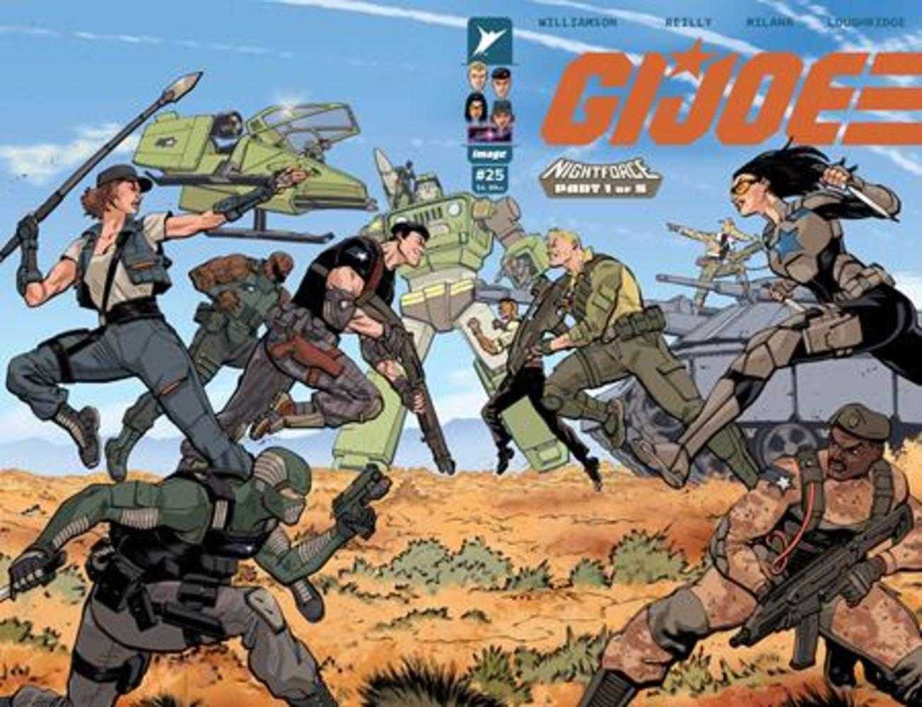 G.I. Joe #25 Cover A Tom Reilly Wraparound | L.A. Mood Comics and Games