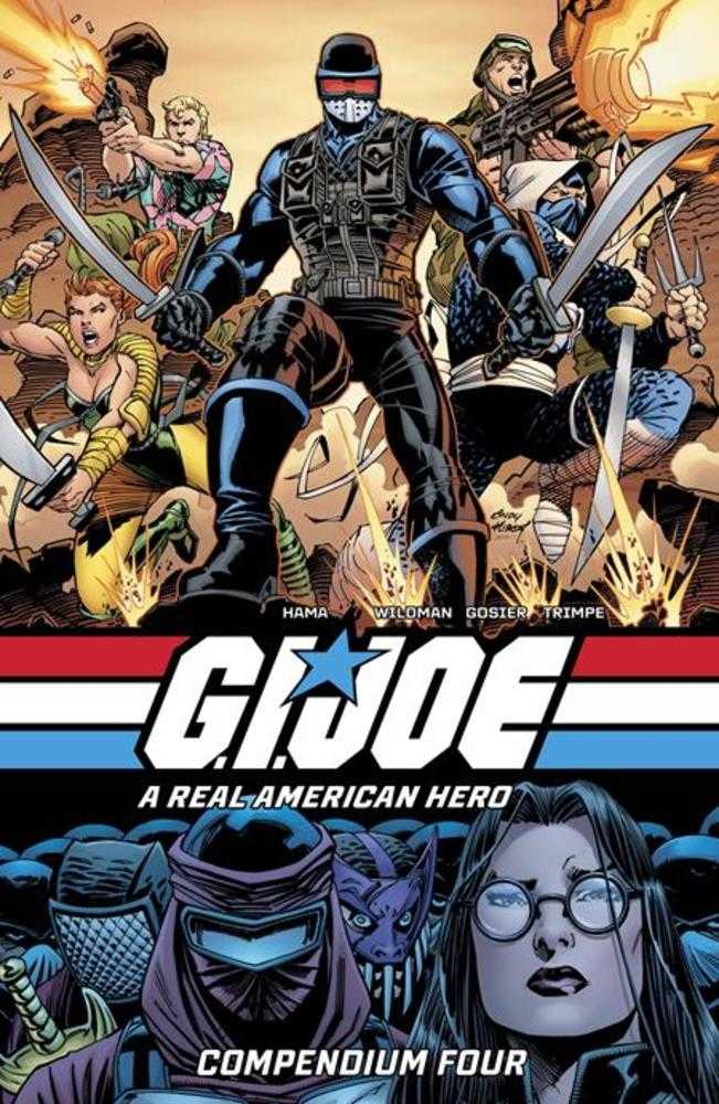 G.I. Joe A Real American Hero Compendium TPB Volume 04 Andy Kubert & Laura Martin Cover | L.A. Mood Comics and Games