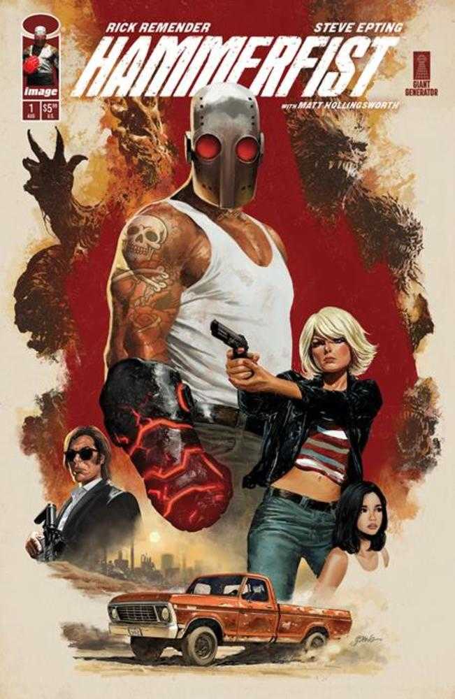 Hammerfist #1 Cover A Steve Epting (Mature) | L.A. Mood Comics and Games