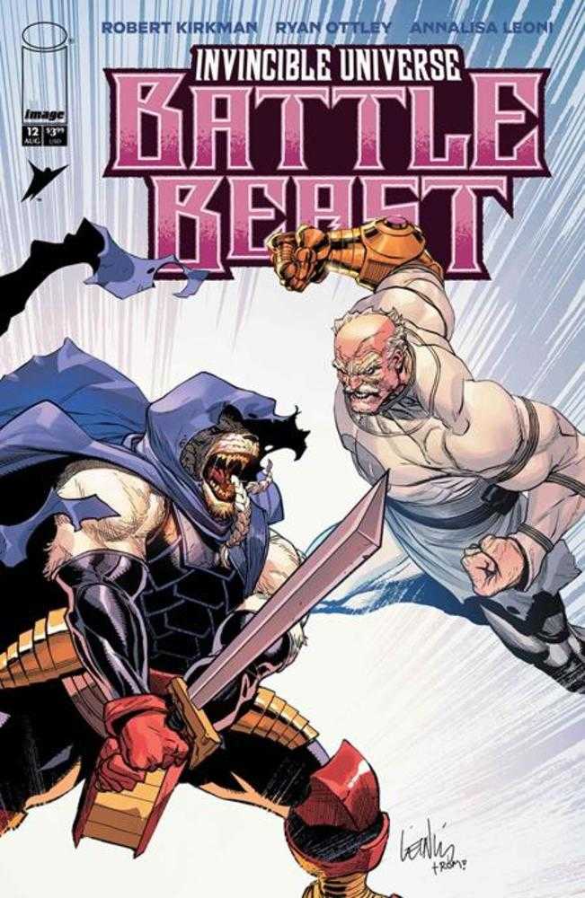 Invincible Universe Battle Beast #12 Cover B Leinil Yu & Romulo Fajardo Jr Variant | L.A. Mood Comics and Games