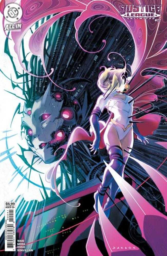 Justice League Unlimited #22 Cover D Karen S Darboe Card Stock Variant | L.A. Mood Comics and Games