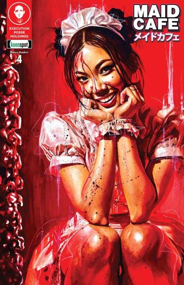Maid Cafe #4 Cover A Naomi Griffin Why I Smile | L.A. Mood Comics and Games