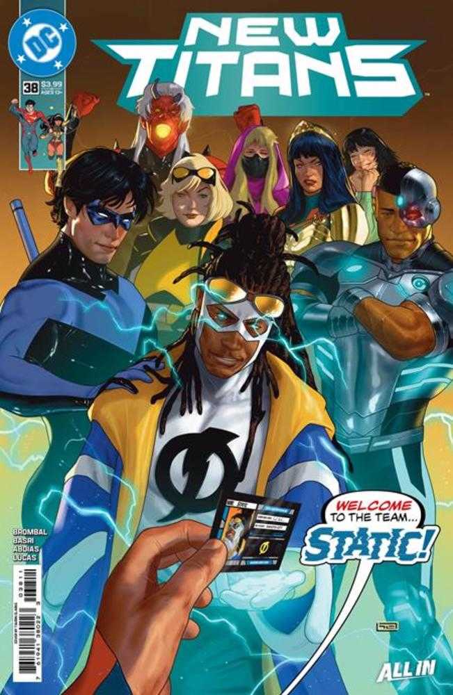 New Titans #38 Cover A Taurin Clarke | L.A. Mood Comics and Games