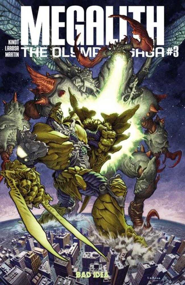 Olympus Saga Megalith #3 (Of 3) Cover A Lewis Larosa | L.A. Mood Comics and Games