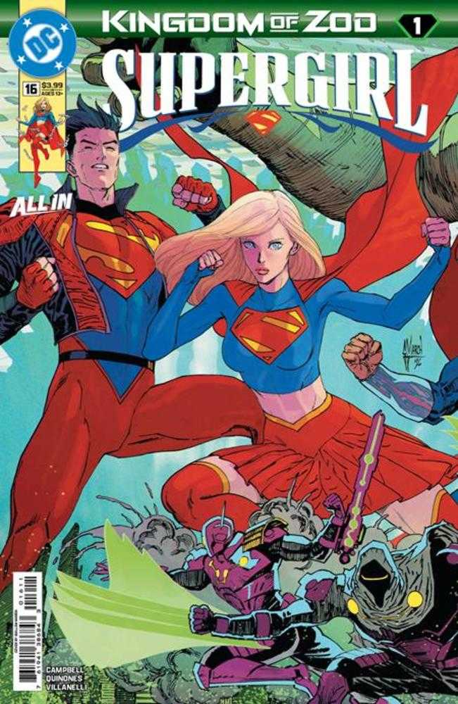 Supergirl #16 Cover A Guillem March Connecting (Kingdom Of Zod) | L.A. Mood Comics and Games