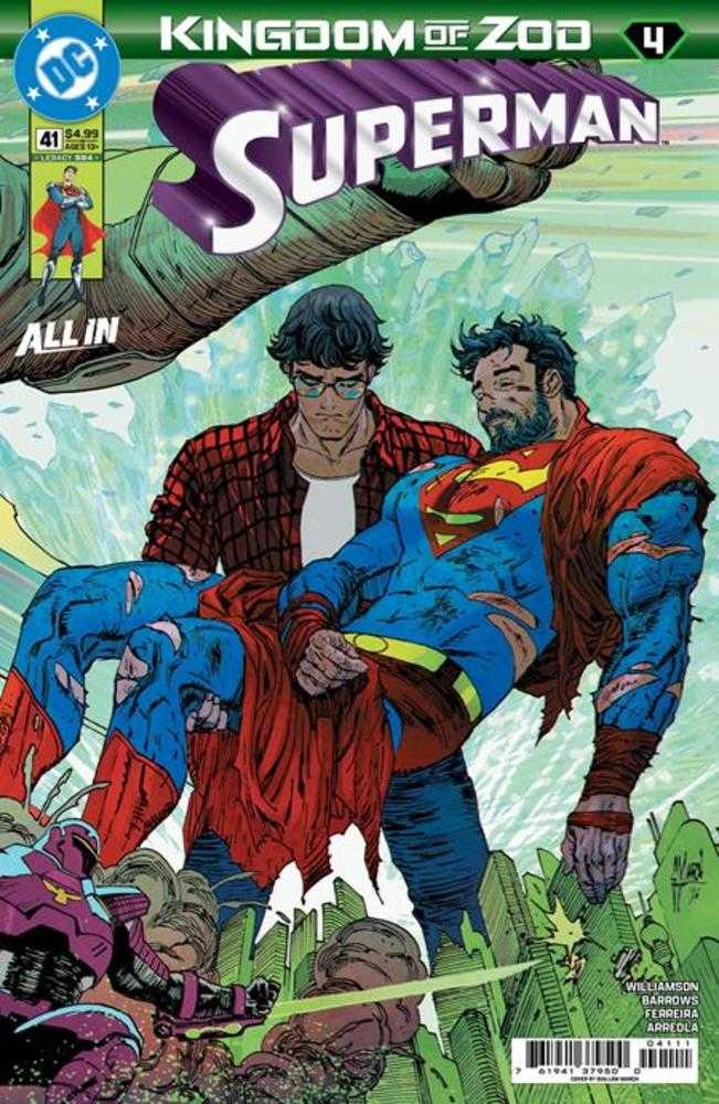 Superman #41 Cover A Guillem March Connecting (Kingdom Of Zod) | L.A. Mood Comics and Games