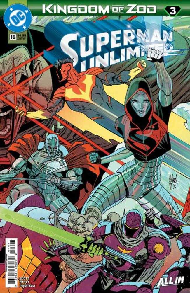 Superman Unlimited #16 Cover A Guillem March Connecting (Kingdom Of Zod) | L.A. Mood Comics and Games
