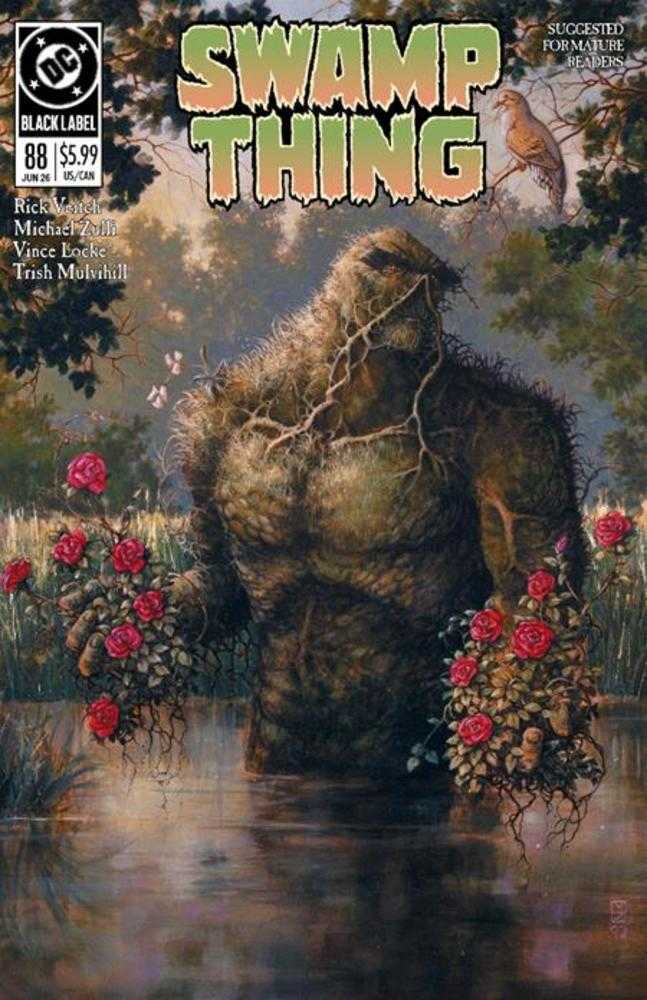 Swamp Thing 1989 #1 (Of 4) 2nd Print Cover B Michael Zulli Card Stock Variant (Mature) | L.A. Mood Comics and Games