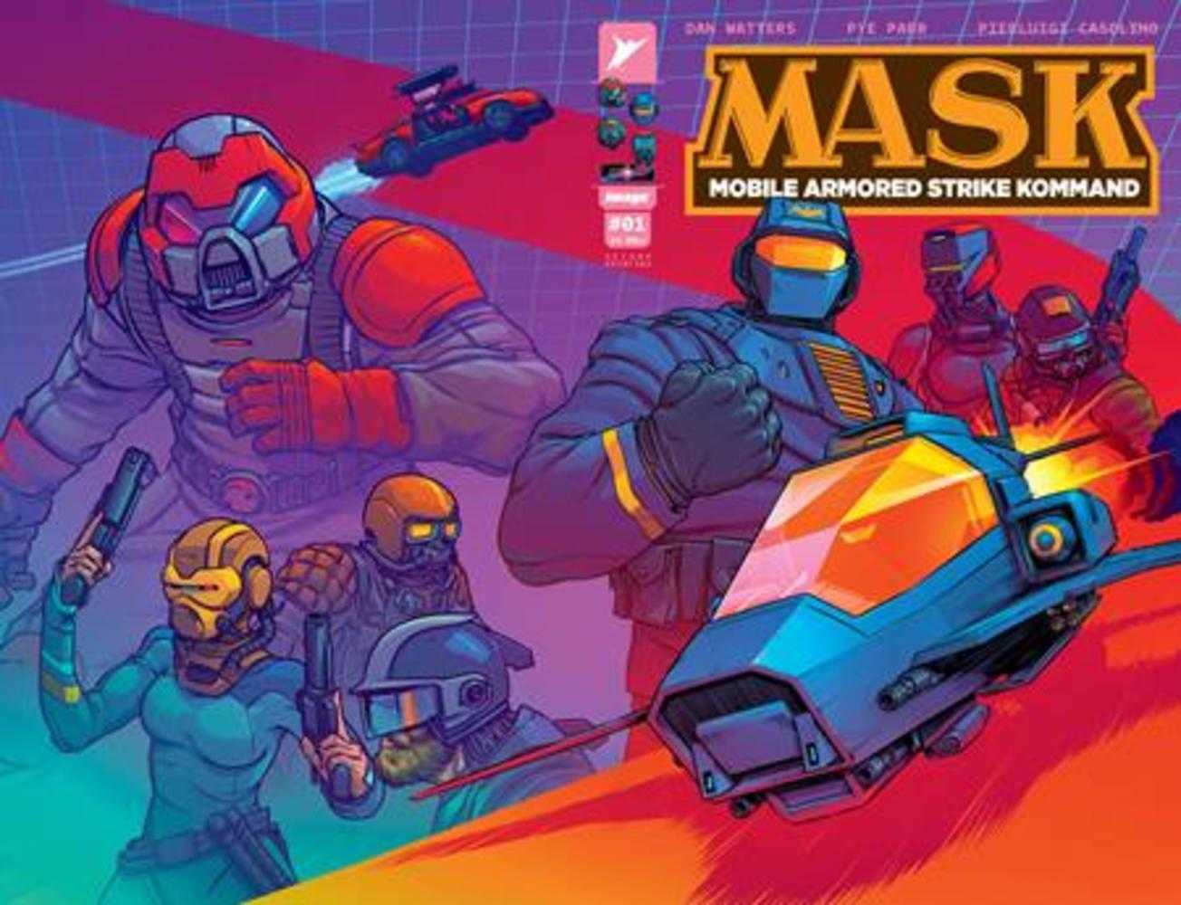 Mask #1 2nd Printing Cover B Pye Parr Wraparound Variant | L.A. Mood Comics and Games