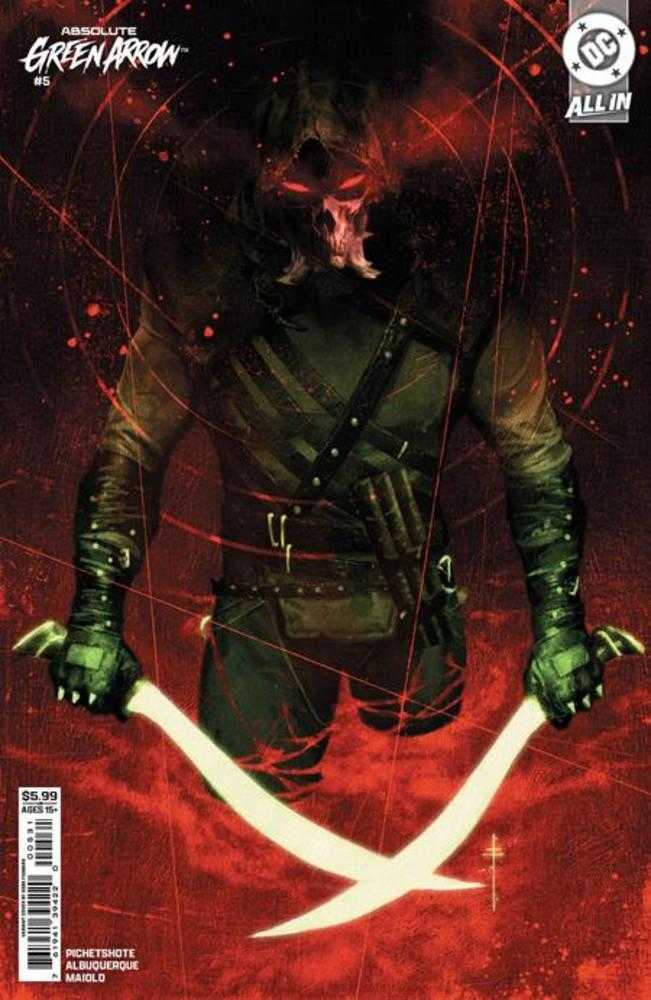 Absolute Green Arrow #5 (Of 6) Cover C Sebastian Fiumara Card Stock Variant | L.A. Mood Comics and Games