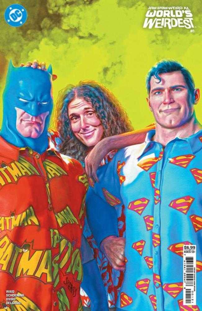 Batman Superman Weird Al Worlds Weirdest #1 (One Shot) Cover B Mark Spears Card Stock Variant | L.A. Mood Comics and Games