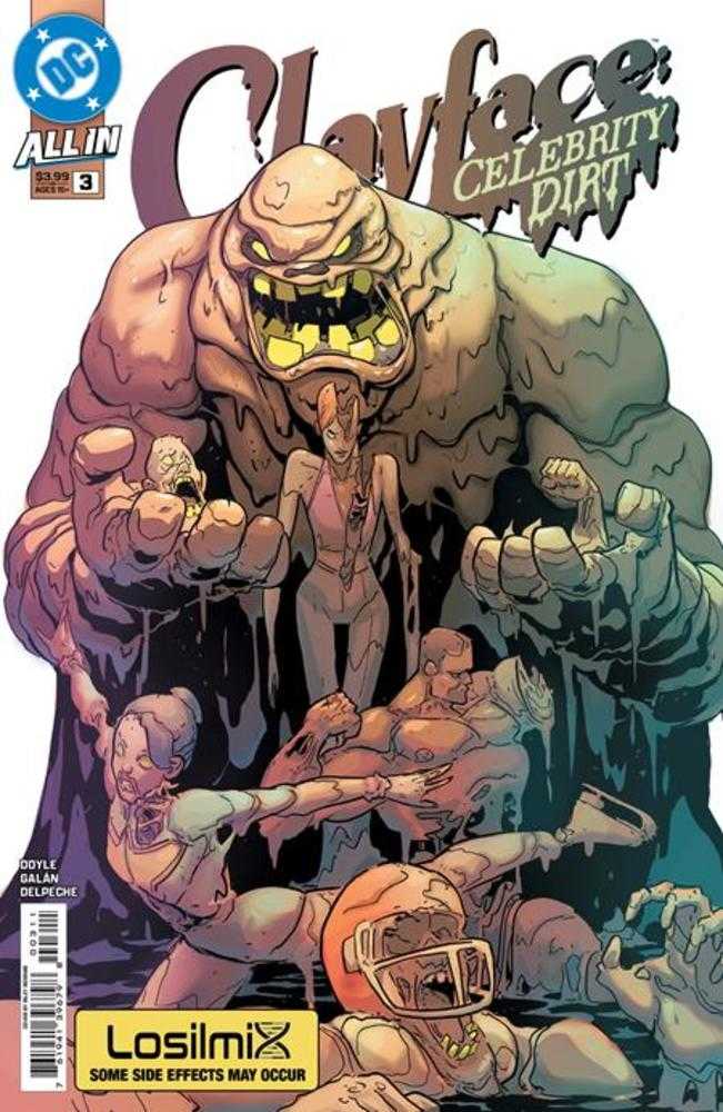 Clayface Celebrity Dirt #3 (Of 6) Cover A Riley Rossmo | L.A. Mood Comics and Games