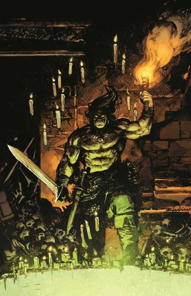 Conan The Barbarian Tides Of The Tyrant King #1 (Of 4) Cover J Gerardo Zaffino Virgin Cardstock Variant (Mature) | L.A. Mood Comics and Games