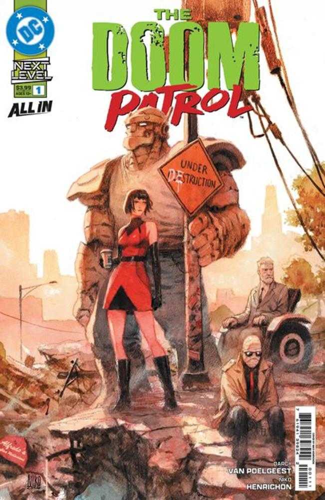 Doom Patrol #1 Cover A Niko Henrichon | L.A. Mood Comics and Games