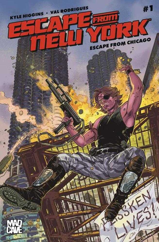 Escape From New York Escape From Chicago #1 Cover B Danica Brine Variant | L.A. Mood Comics and Games