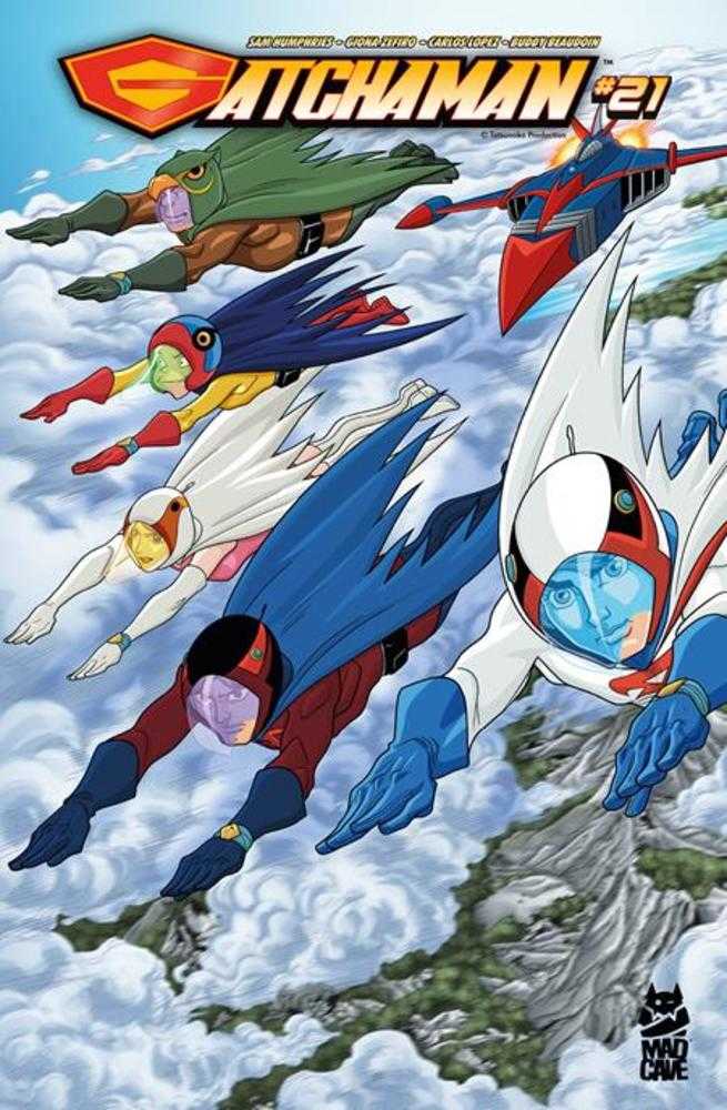 Gatchaman #21 Cover A Chris Batista Sabrina Cintron | L.A. Mood Comics and Games