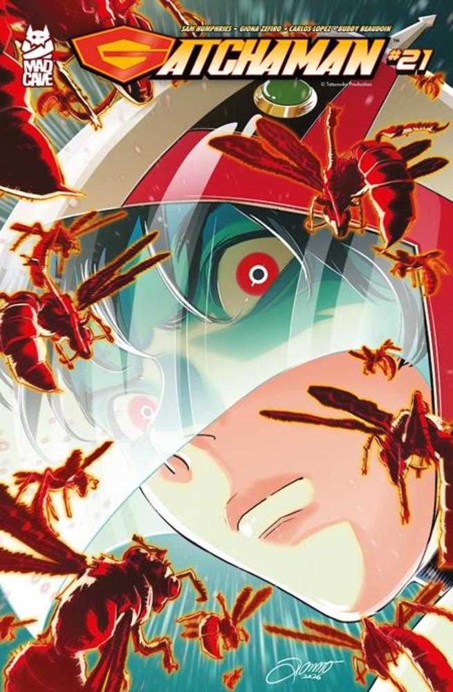 Gatchaman #21 Cover B Alessio Zonno Variant | L.A. Mood Comics and Games