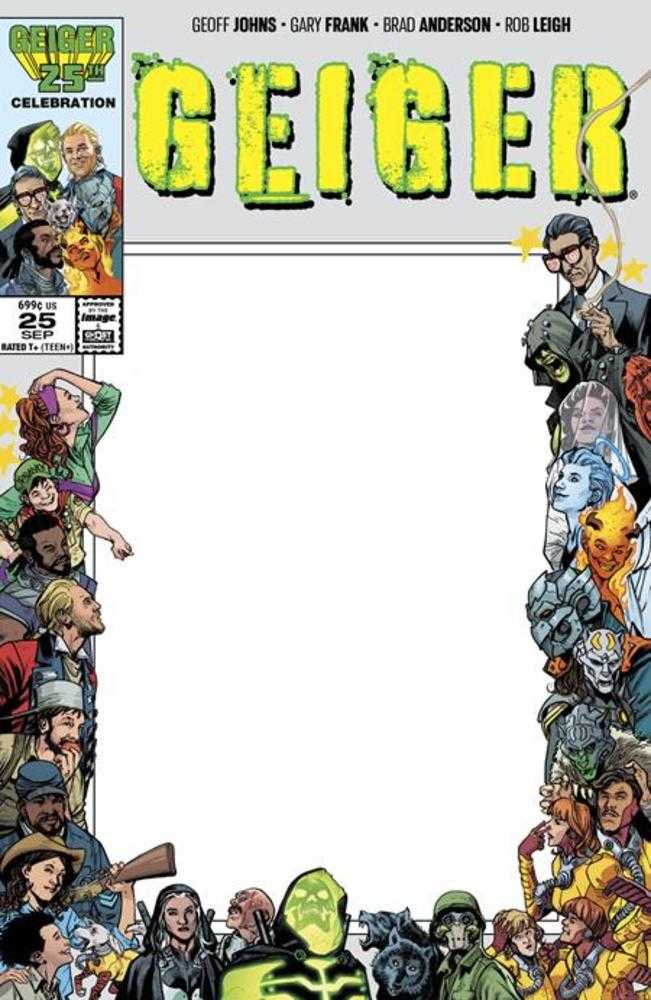 Geiger #25 Cover E Blank Sketch Variant | L.A. Mood Comics and Games