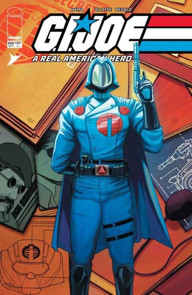 G.I. Joe A Real American Hero #332 Cover C Nimit Malavia Secret Dossier Variant | L.A. Mood Comics and Games