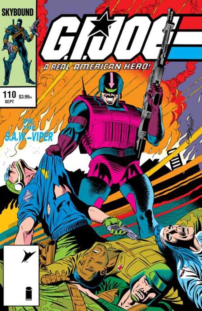 G.I. Joe A Real American Hero #110 Hama Files Edition Cover A Ron Garney & Bob McLeod | L.A. Mood Comics and Games