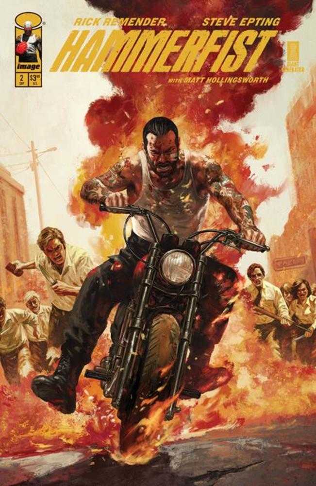 Hammerfist #2 Cover A Steve Epting (Mature) | L.A. Mood Comics and Games