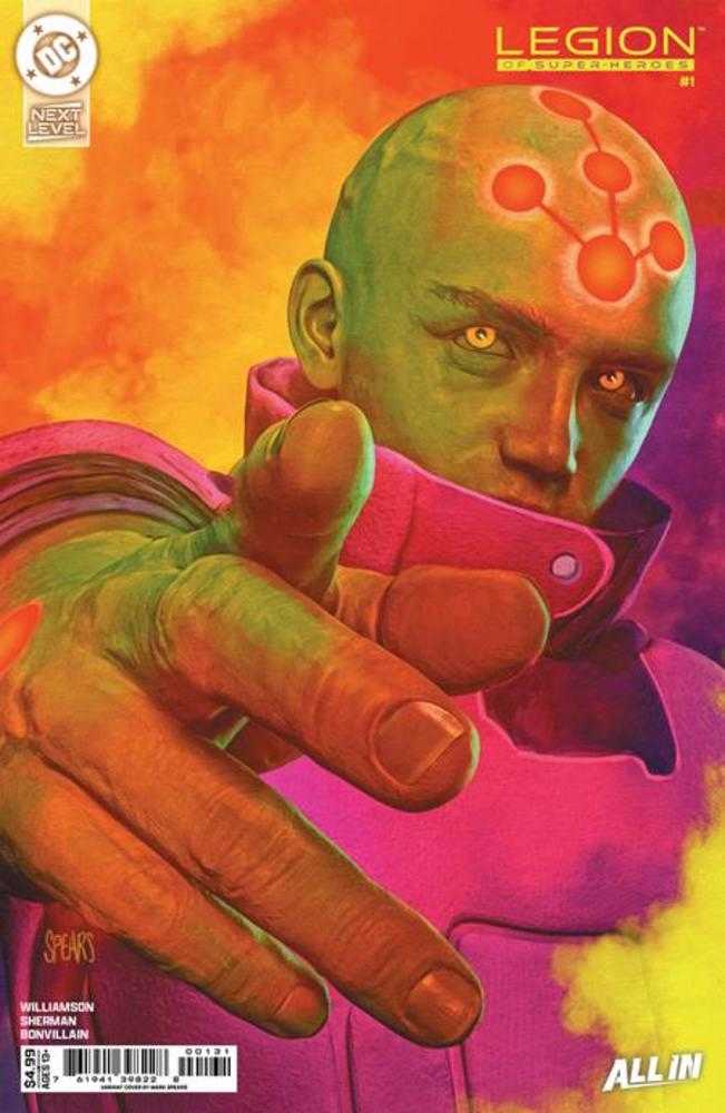 Legion Of Super Heroes #1 Cover C Mark Spears Card Stock Variant | L.A. Mood Comics and Games