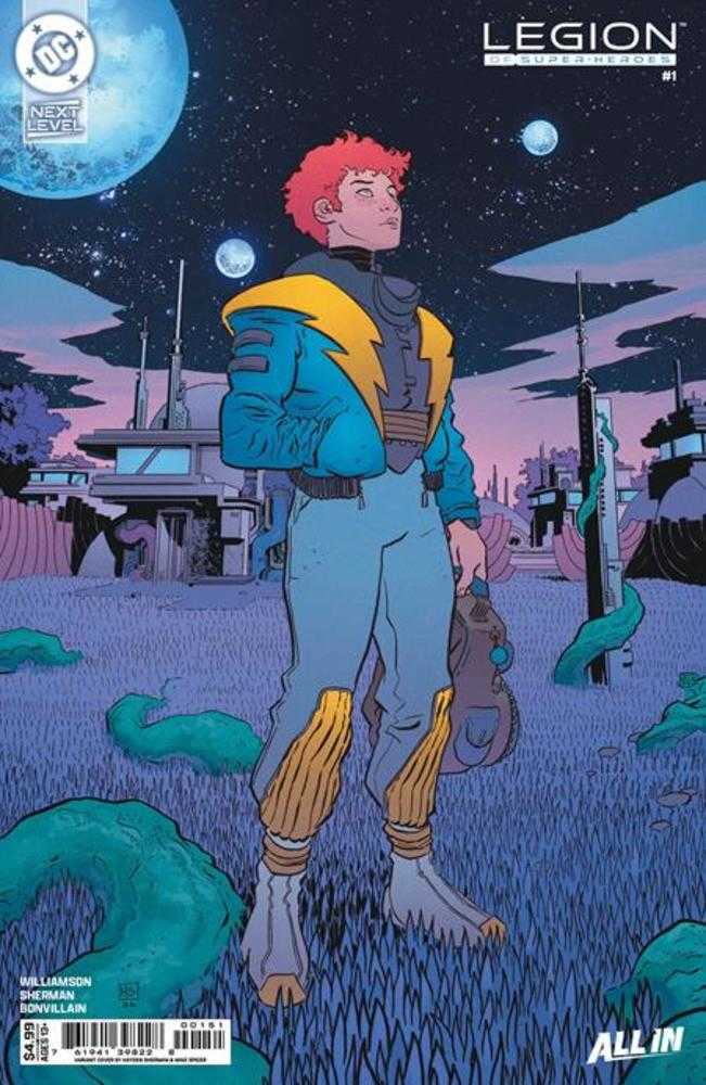 Legion Of Super Heroes #1 Cover E Hayden Sherman Card Stock Variant | L.A. Mood Comics and Games