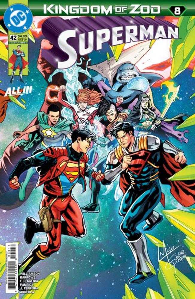 Superman #42 Cover A Lucas Meyer Connecting (Kingdom Of Zod) | L.A. Mood Comics and Games