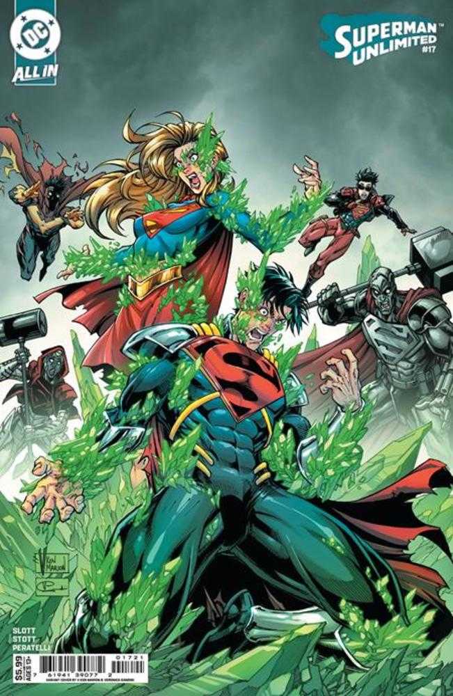 Superman Unlimited #17 Cover B V Ken Marion Card Stock Variant (Kingdom Of Zod) | L.A. Mood Comics and Games