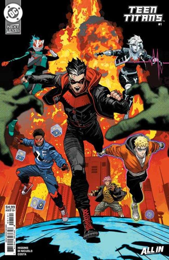Teen Titans #1 Cover B Dan Mora Card Stock Variant | L.A. Mood Comics and Games