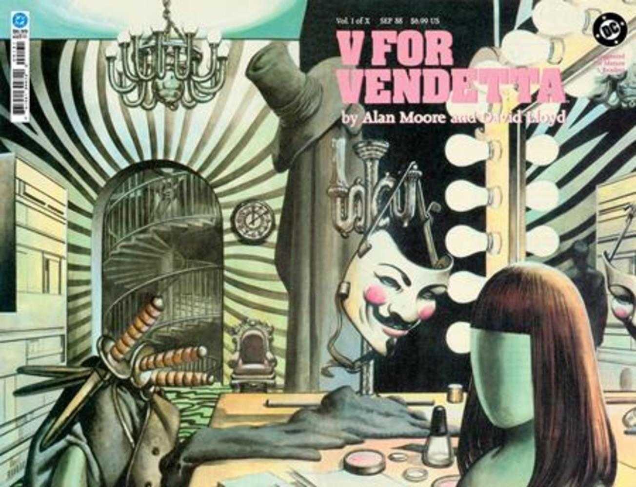 V For Vendetta #1 Facsimile Edition Cover C David Lloyd Foil Variant (Mature) | L.A. Mood Comics and Games