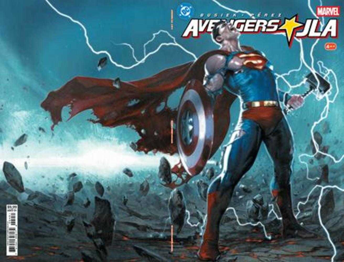 Avengers JLA #4 Facsimile Edition Cover E Gabriele Dell Otto Wraparound Variant | L.A. Mood Comics and Games