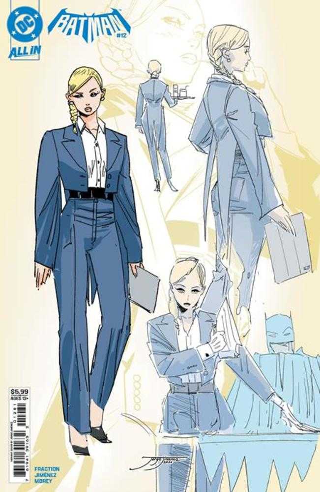 Batman #12 Cover G Jorge Jimenez Verity Pennyworth Design Card Stock Variant | L.A. Mood Comics and Games