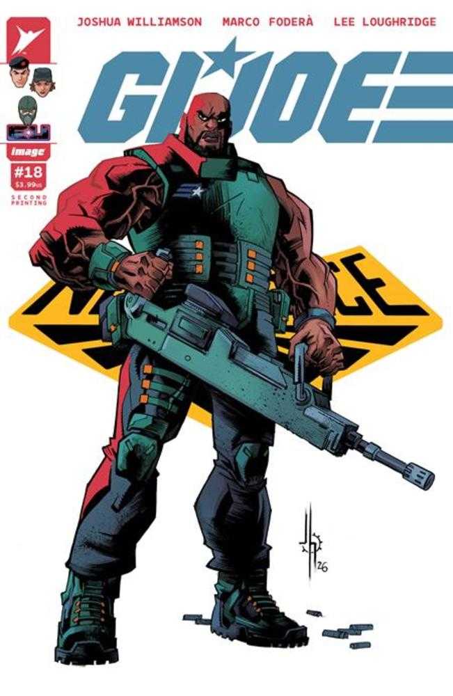G.I. Joe #18 2nd Printing Cover A Jason Howard | L.A. Mood Comics and Games