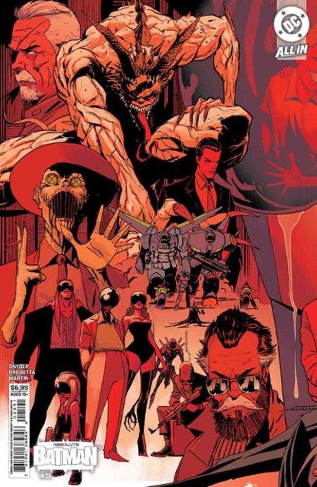 Absolute Batman #25 Cover H Nick Dragotta Left Connecting Card Stock Variant | L.A. Mood Comics and Games