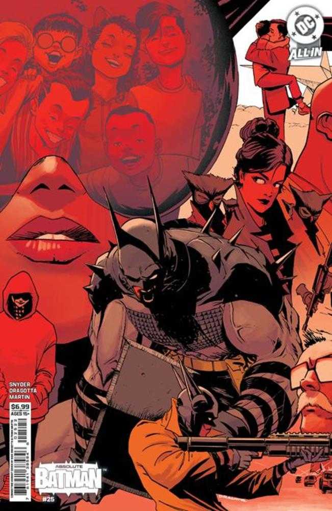Absolute Batman #25 Cover I Nick Dragotta Middle Connecting Card Stock Variant | L.A. Mood Comics and Games