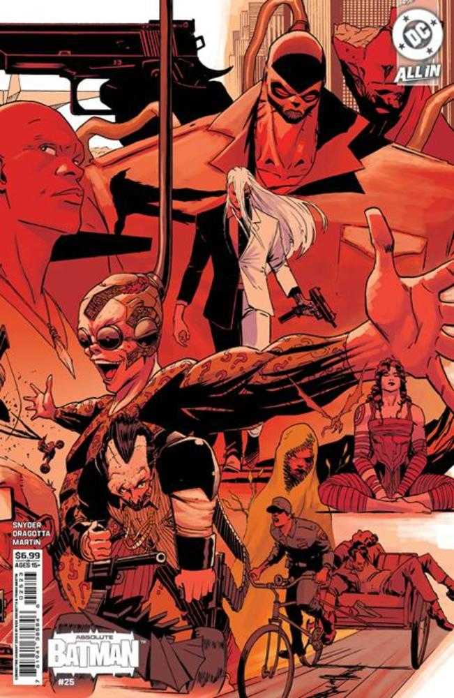 Absolute Batman #25 Cover J Nick Dragotta Right Connecting Card Stock Variant | L.A. Mood Comics and Games
