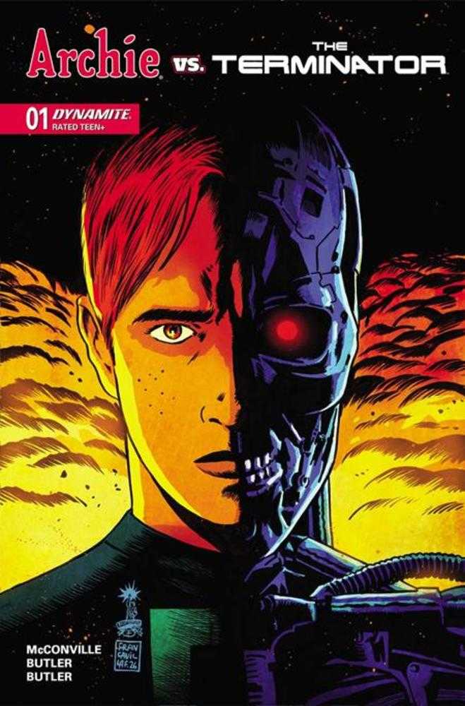Archie vs The Terminator #1 Cover A Francesco Francavilla | L.A. Mood Comics and Games