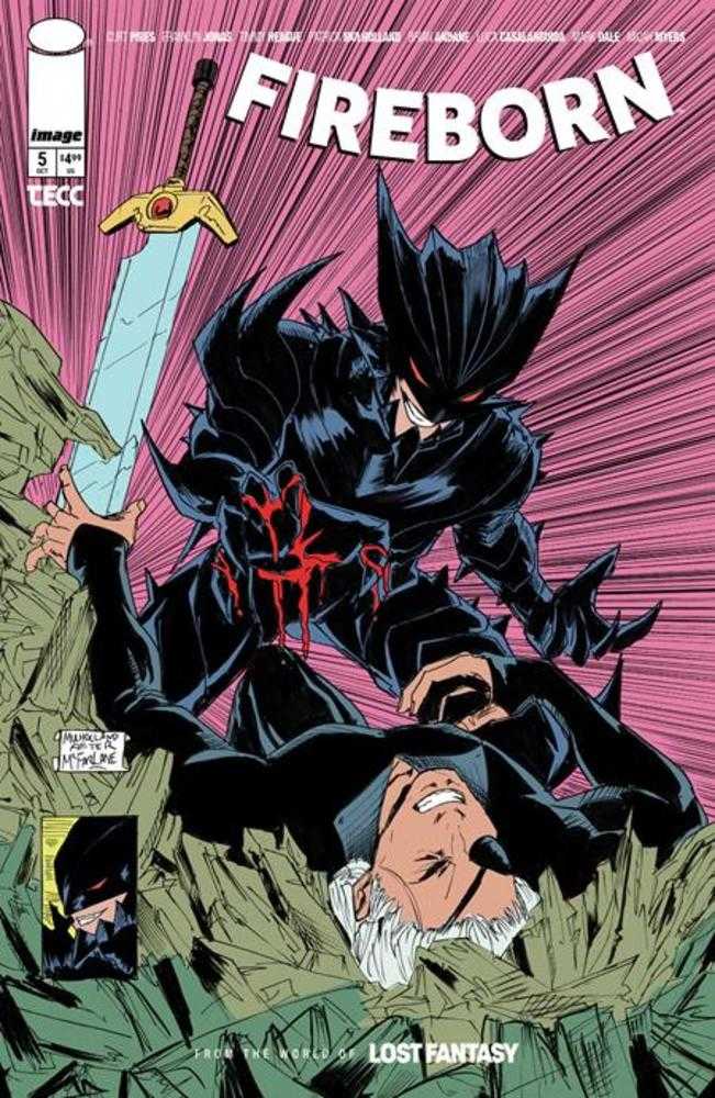 Fireborn #5 Cover B Patrick Mulholland Homage Variant | L.A. Mood Comics and Games