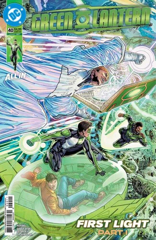Green Lantern #40 Cover A Fernando Pasarin & Oclair Albert Connecting (Green Lantern First Light) | L.A. Mood Comics and Games