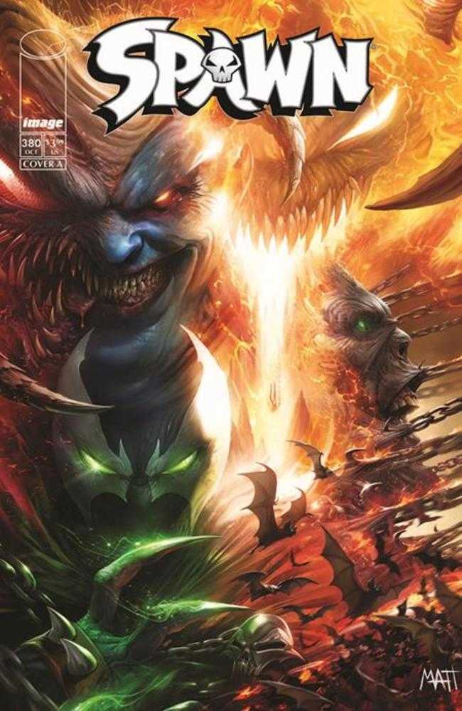 Spawn #380 Cover A Francesco Mattina | L.A. Mood Comics and Games