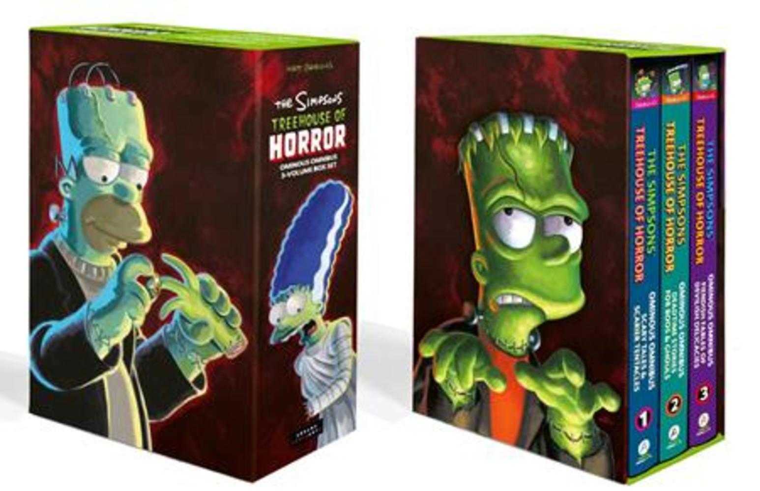 Simpsons Treehouse Of Horror Ominous Omnibus Hardcover (3 Volume Box Set) | L.A. Mood Comics and Games