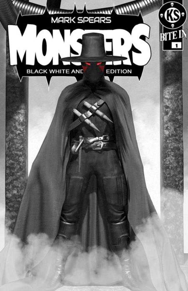 Mark Spears Monsters #1 7 Th Printing Black White & Dead Edition Cover D Mark Spears Absolute Batman #1 Homage Variant | L.A. Mood Comics and Games